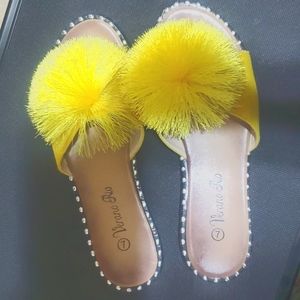 women's yellow shoes